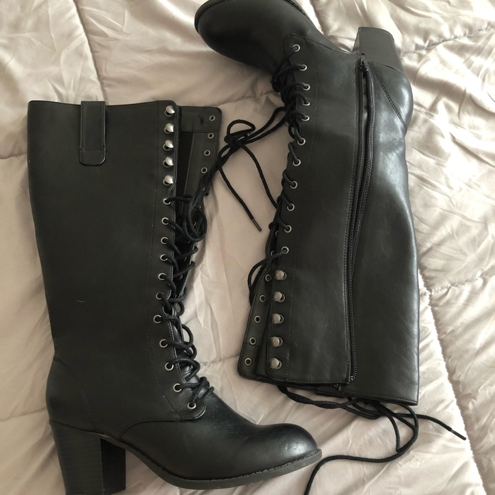 High Combat Boots